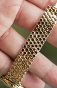 卡地亚 Cartier Trinity  18K玫瑰金  27mm表径  石英机芯  腕周160  圣伯纳狗头印记  贵金属表带非常灵活舒适有质感  表带可以从表头拆下来替换皮带  整表75克左右 原价估计20多万  现货好价出