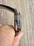 Blancpain 宝珀巨匠系列2625-超级复杂（万年历+陀飞轮+8日链）功能，圣伯纳狗头印记，蓝宝石表镜，锁底锁把防水设计，陀飞轮、万年历、8日链、日历、月份、星期、能量显示，夜光凌利，透底，K金人手镂空雕花自动陀，38mm表径，公价1327000港币