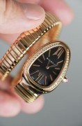 宝格丽SERPENTI系列101815 SPP35BGDG.1T 18K玫瑰金全金 12年全套 原镶钻石 原始品99新 原厂底膜在 专柜300000  现在好价出