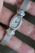 爱彼 67178BC.Z.1068BC.01 石英机芯 整表18K白金原镶钻石 侧面手工雕花 158mm腕周 蝴蝶扣 新款圣伯纳狗头标 原价45万左右 整表贵气颜值高 国外成交15万多 现货好价几万就出