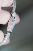 爱彼 67178BC.Z.1068BC.01 石英机芯 整表18K白金原镶钻石 侧面手工雕花 158mm腕周 蝴蝶扣 新款圣伯纳狗头标 原价45万左右 整表贵气颜值高 国外成交15万多 现货好价几万就出