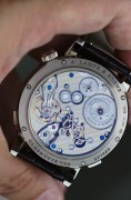 朗格/A.Lange & sohne 148.038  朗格 zeitwerk date 系列 新款日历猫头鹰 44.2口径 公价1008000  22年11月卡全套发票 品牌售后有3年保修  99新原始品
