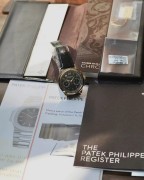百达翡丽5170R-010玫瑰金黑面，原始品相，沉淀百年的独到美学；柳叶针+宝玑字，谁都可以做，但是最终呈现出的优雅效果，pp独一份儿。