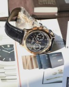 百达翡丽5170R-010玫瑰金黑面，原始品相，沉淀百年的独到美学；柳叶针+宝玑字，谁都可以做，但是最终呈现出的优雅效果，pp独一份儿。