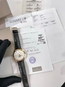 库存品未使用 全套带发票 积家大师 Q1552520 39MM 自动机械 18K玫瑰金 专柜定价179000元  原装表带未使用 赠送一副双面鳄鱼皮表带