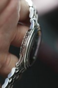 宝珀/Blancpain  领袖 2100-1127  自动机械  精钢 表径38毫米 专柜定价75000  换个皮带效果也很好