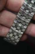 宝珀/Blancpain  领袖 2100-1127  自动机械  精钢 表径38毫米 专柜定价75000  换个皮带效果也很好