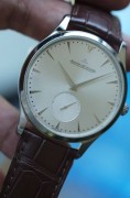 积家/Jaeger LeCoultre 大师 1358420 自动机械 精钢 40毫米 专柜价56500 完美品 客户全新买的 一手佩戴 98新没咋戴