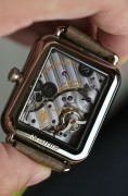 亨利慕时 5324-0201  18K白金 午夜蓝  38X44mm 原始品99.9新试戴品 21年全套附件