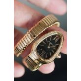 宝格丽SERPENTI系列101815 SPP35BGDG.1T 18K玫瑰金全金 12年全套 原镶钻石 原始品99新 原厂底膜在 专柜300000  现在好价出
