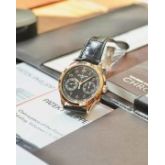 百达翡丽5170R-010玫瑰金黑面，原始品相，沉淀百年的独到美学；柳叶针+宝玑字，谁都可以做，但是最终呈现出的优雅效果，pp独一份儿。