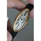 法国人骨子里的优雅浪漫  在这款表里具象化  Cartier 卡地亚浴缸   手动机械    玫瑰金