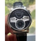 22年全套  极品原始品，朗格/A.Lange & sohne ZEITWERK 140.029 手动机械 18k白金 41.9毫米    专柜价621000